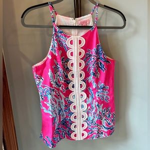 Lilly Pulitzer halter top, Women’s size 10